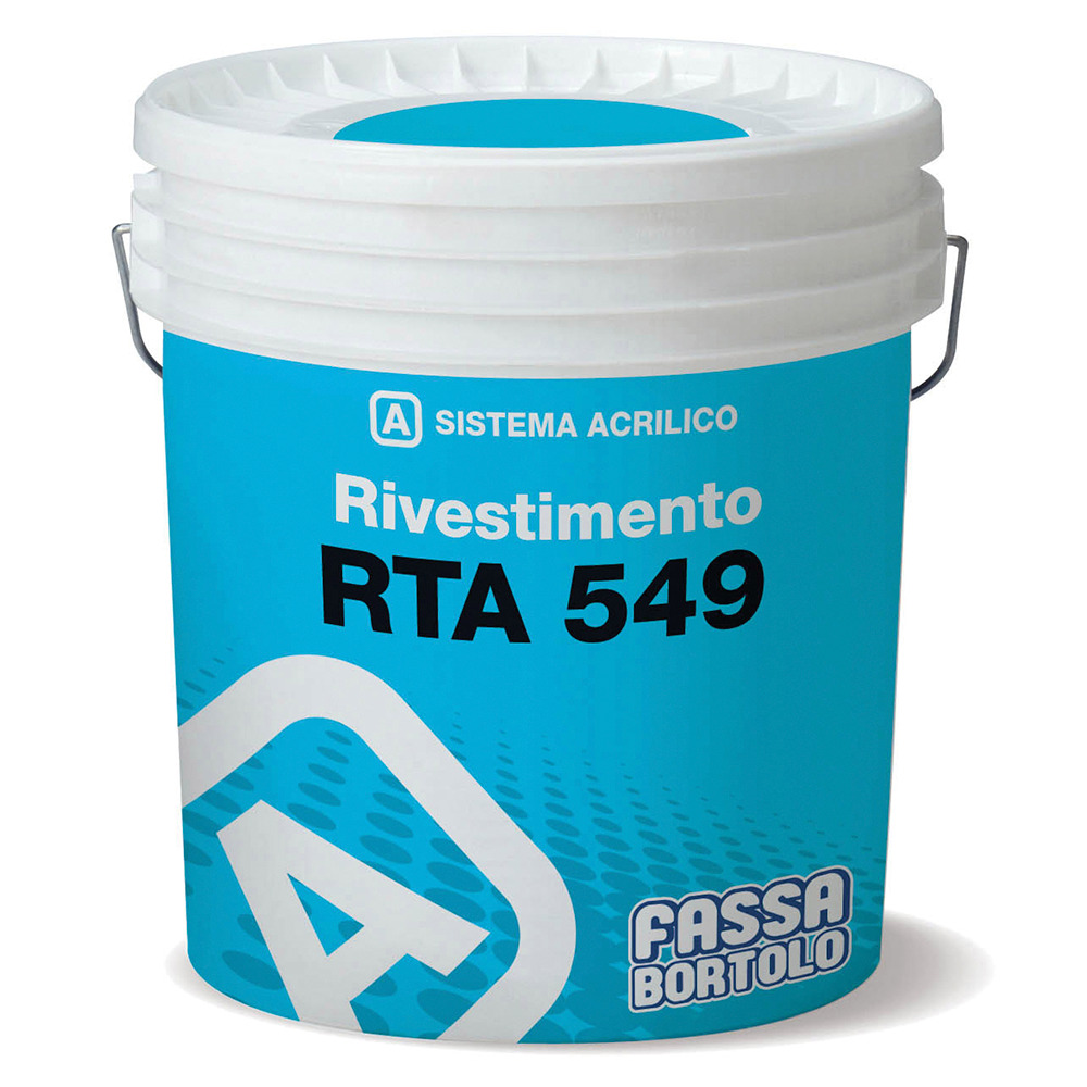 Fassa Rta 549 rivestimento acrilico bianco 1,0 mm