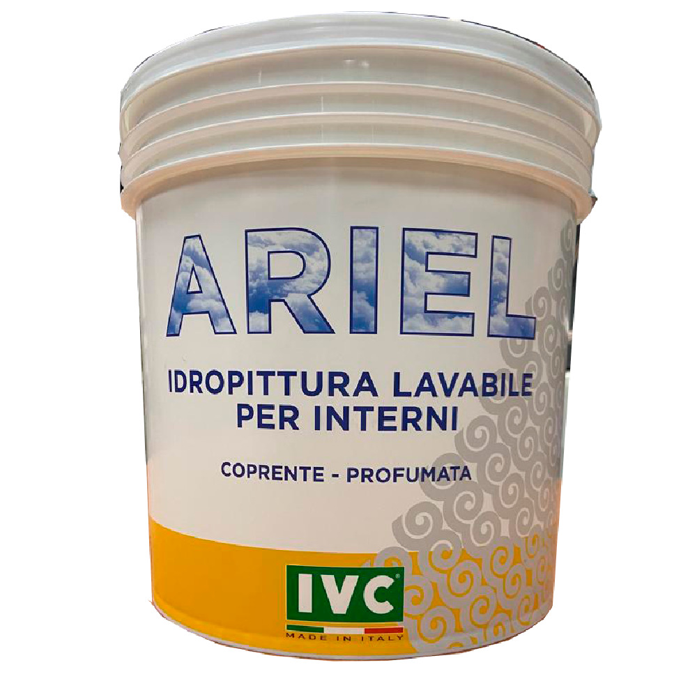 Ivc Ariel bianco 14 lt idropittura lavabile coprente