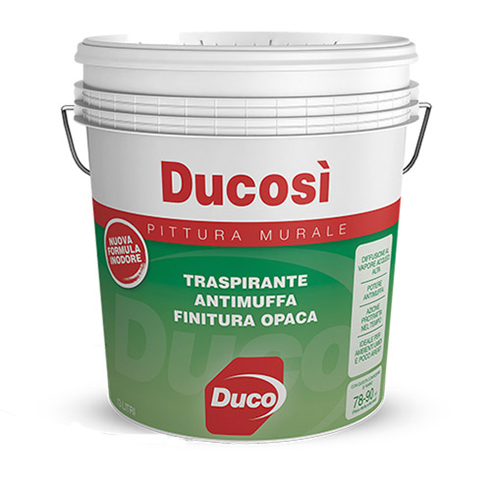 Duco Ducosì bianco pittura murale traspirante