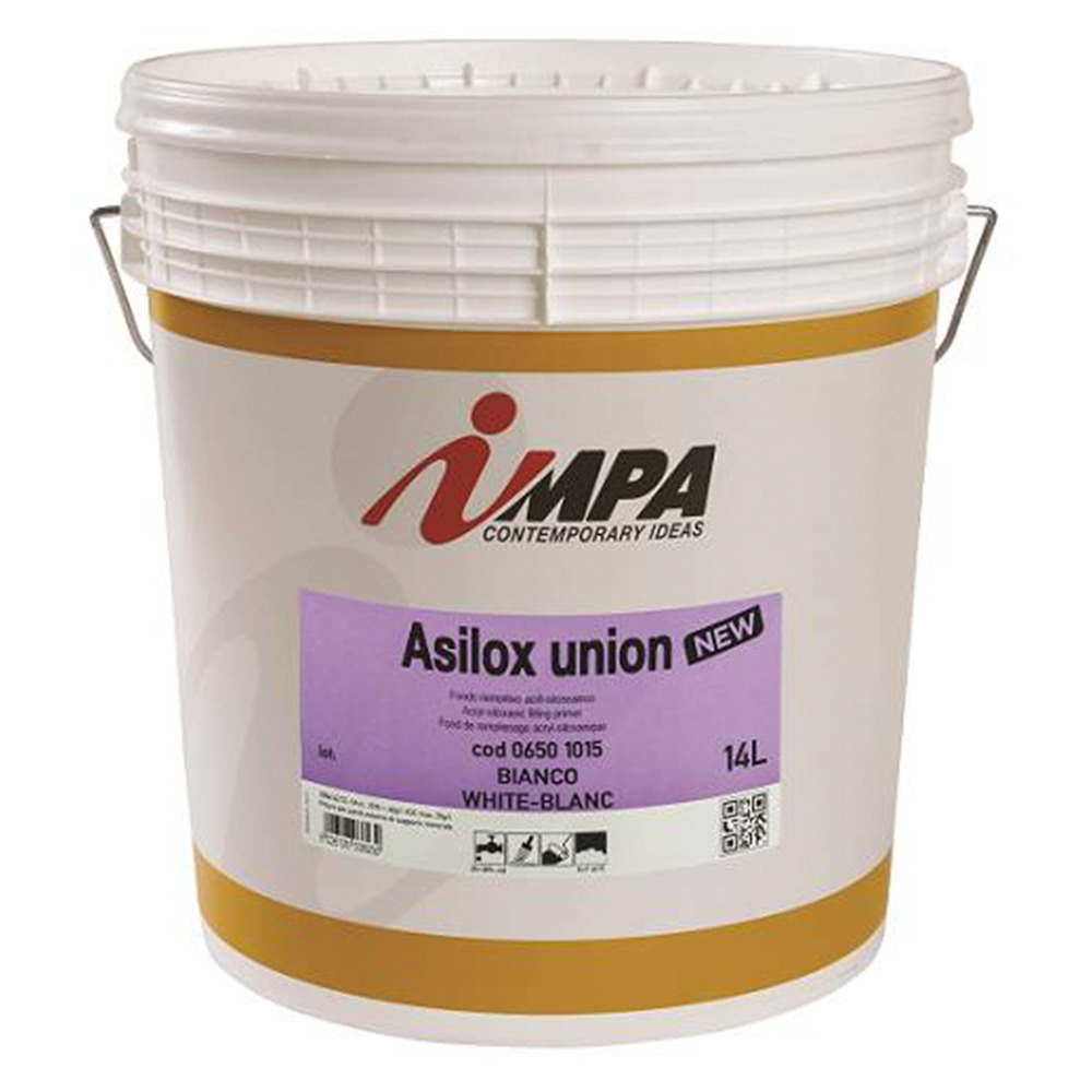 Impa Asilox union bianco fondo riempitivo acrilsilossanico