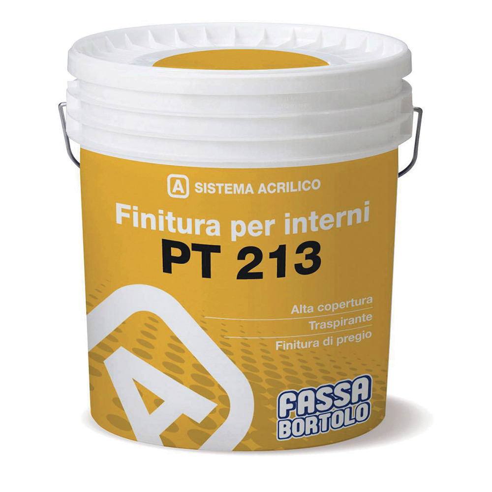 Fassa PT213 bianco idropittura traspirante ad alta copertura