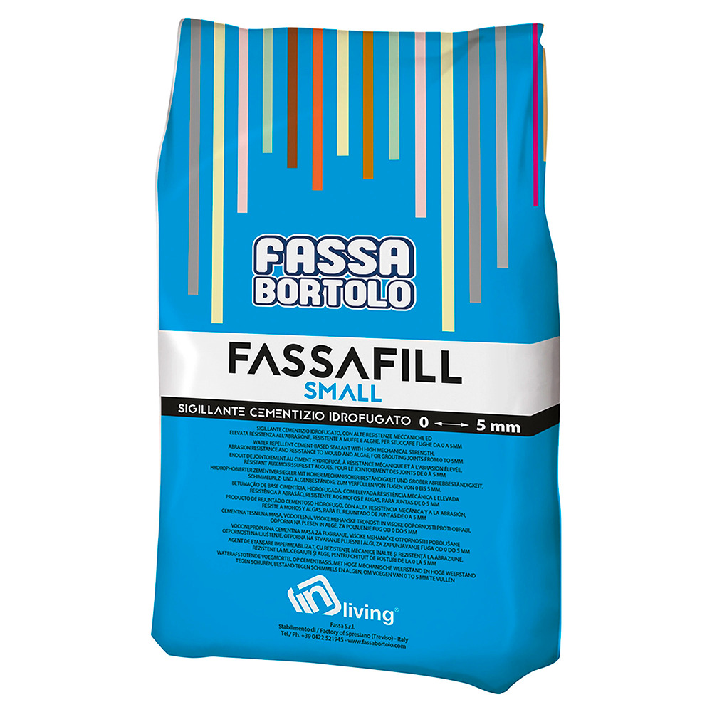 Fassa FILL SMALL F09 grigio quarzo 5 KG sigillante cementizio idrofugato