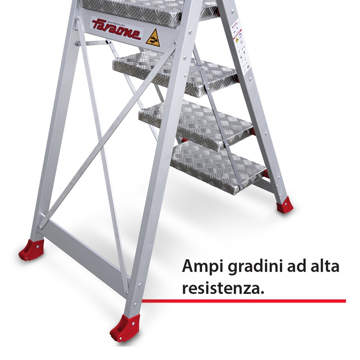 Faraone  SGP sgabello professionale in alluminio