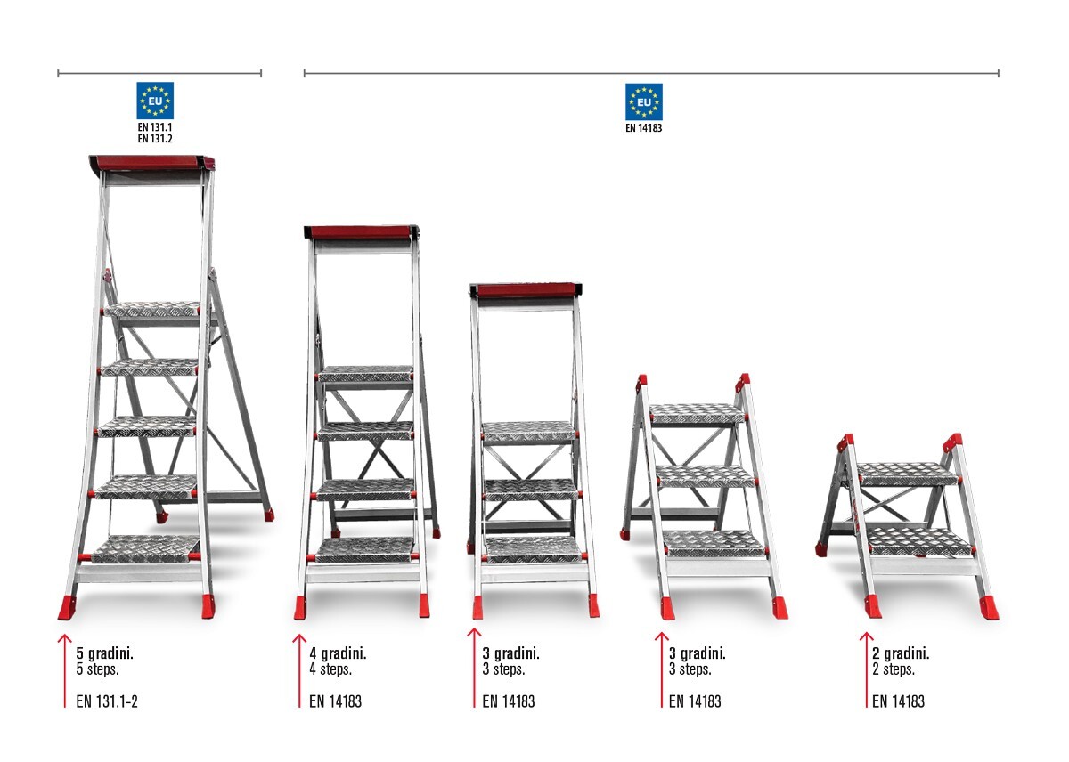 Faraone  SGP sgabello professionale in alluminio