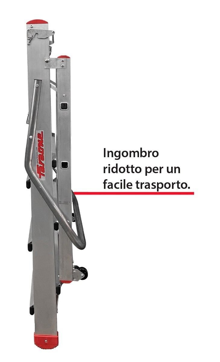 Faraone  CM sgabello professionale in alluminio