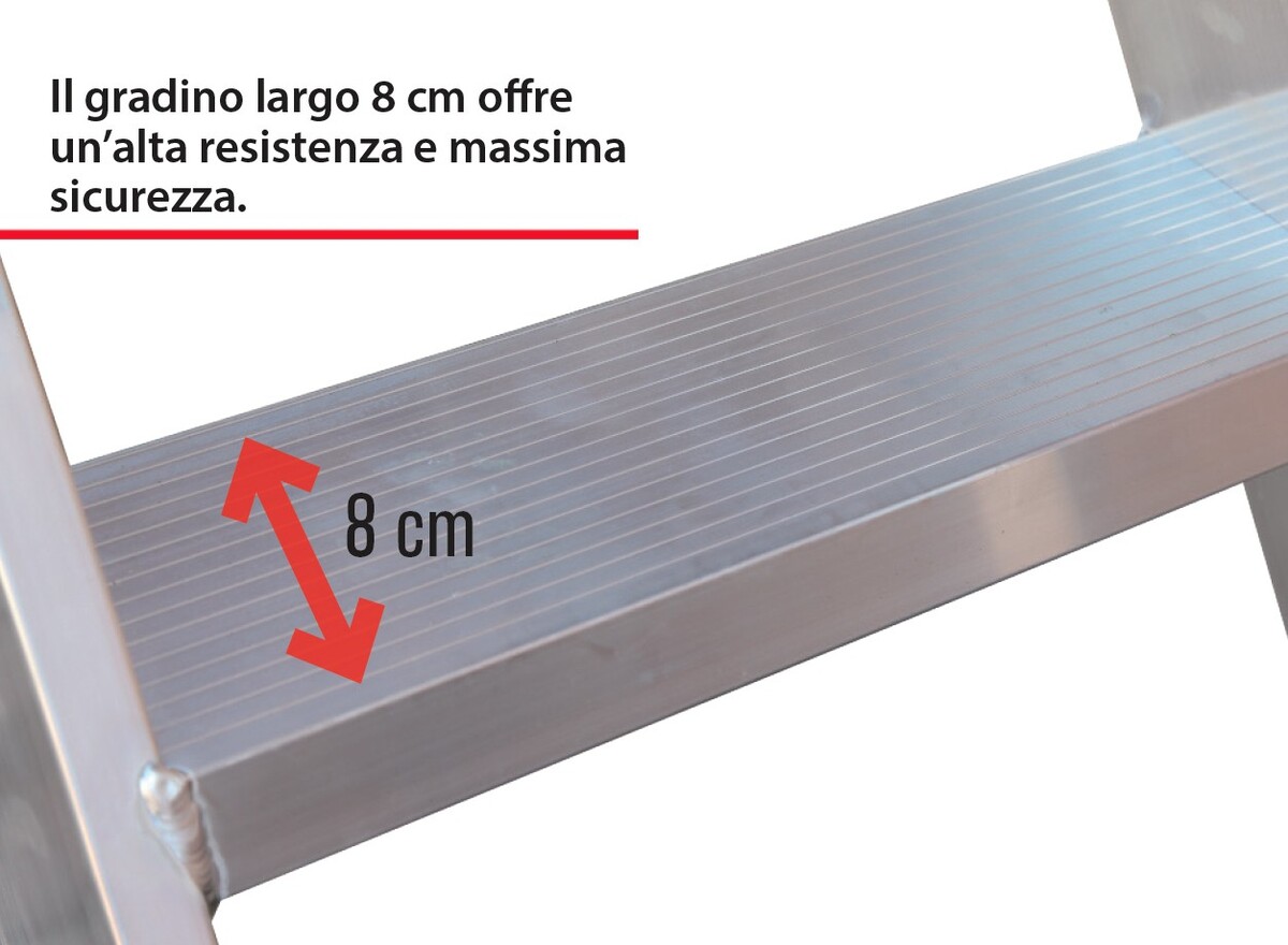 Faraone  Top System con scala interna dimensioni di base cm 135x180 cm