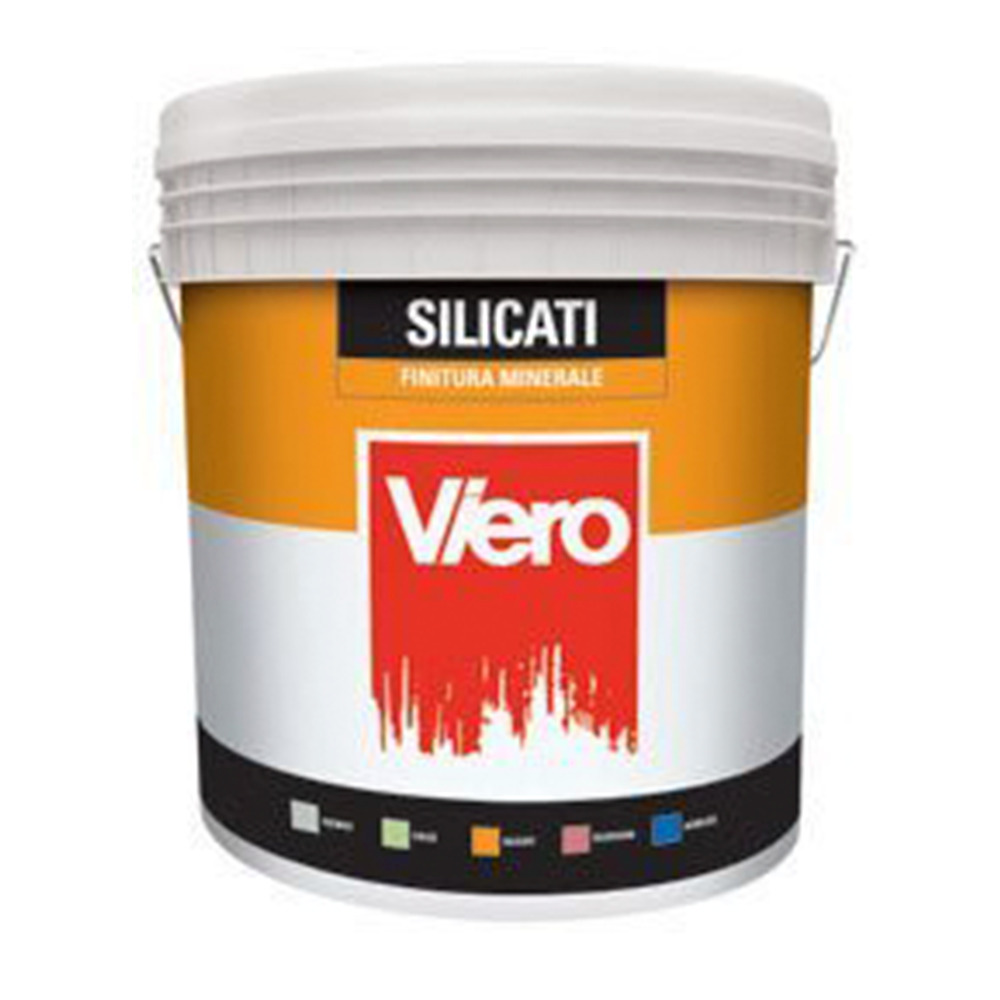  Viero Silica paint hp bianco pittura minerale idrofobizzata a base di silicato di potassio