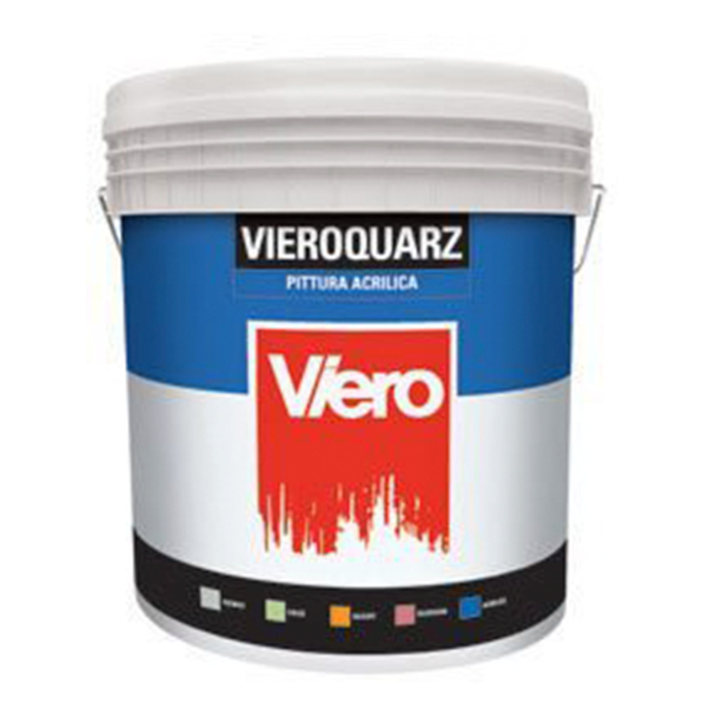  Viero Vieroquarz ultra bianco pittura acrilica a base quarzo ad alta copertura