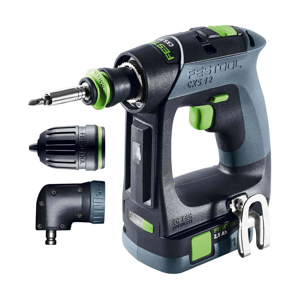 Festool  trapano avvitatore a batteria CXS 12 2,5-set - 576865