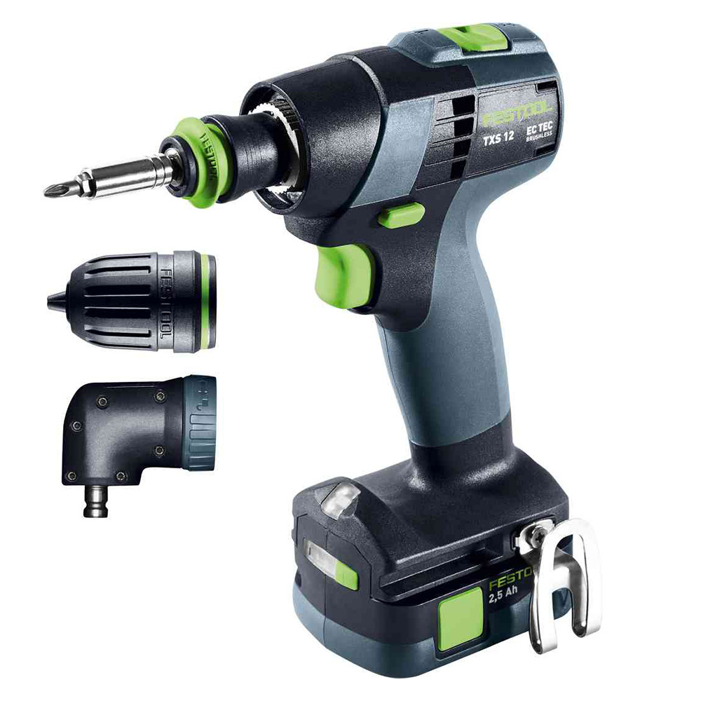 Festool trapano avvitatore a batteria TXS 12 2,5-set - 576874