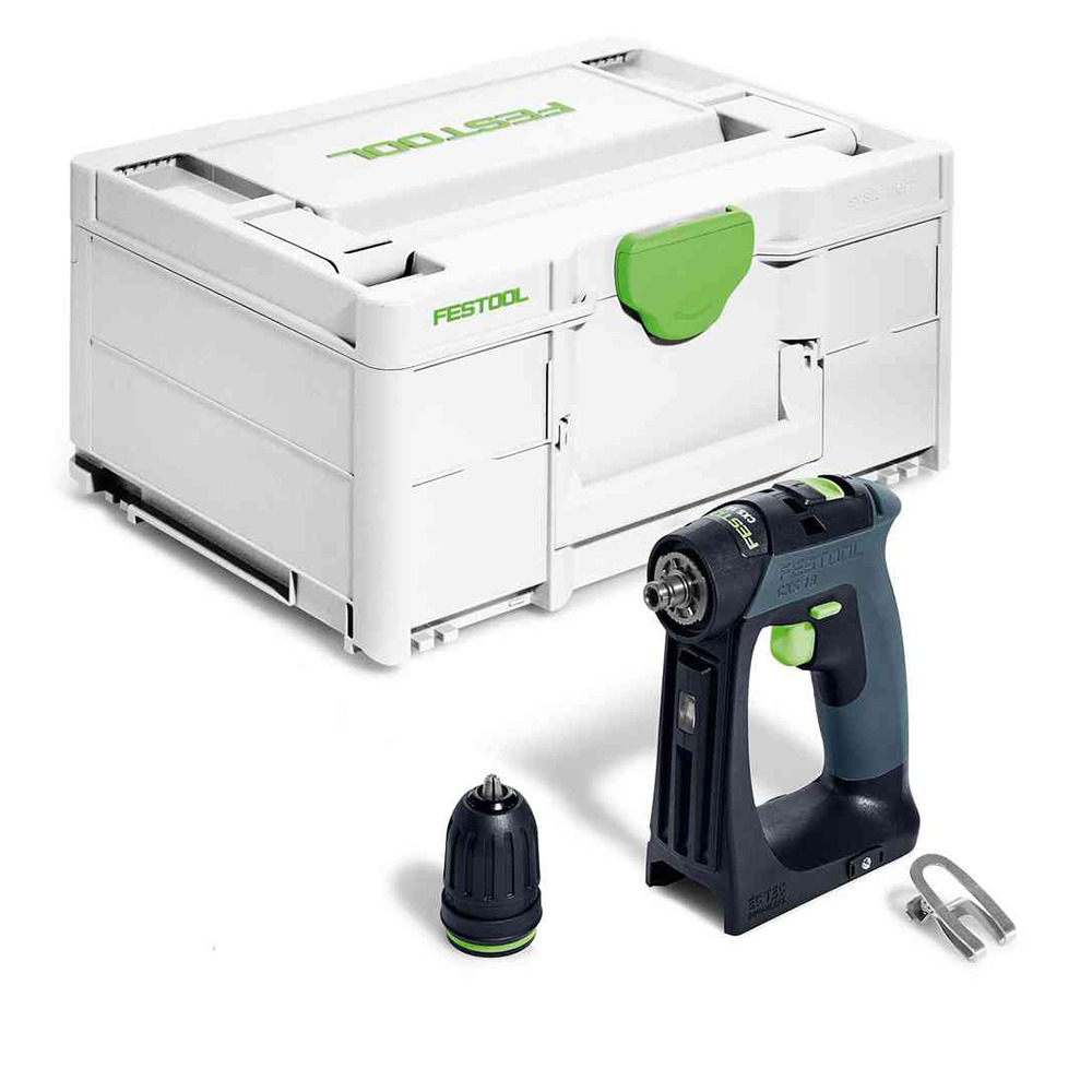 Festool trapano avvitatore a batteria CXS 18-Basic - 576882 - SENZA batteria