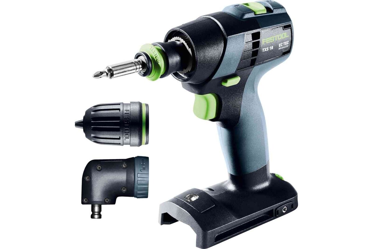 Festool trapano avvitatore a batteria TXS 18-Basic-set - 577335 - (CARICAbatteria E batteria NON INCLUSI)