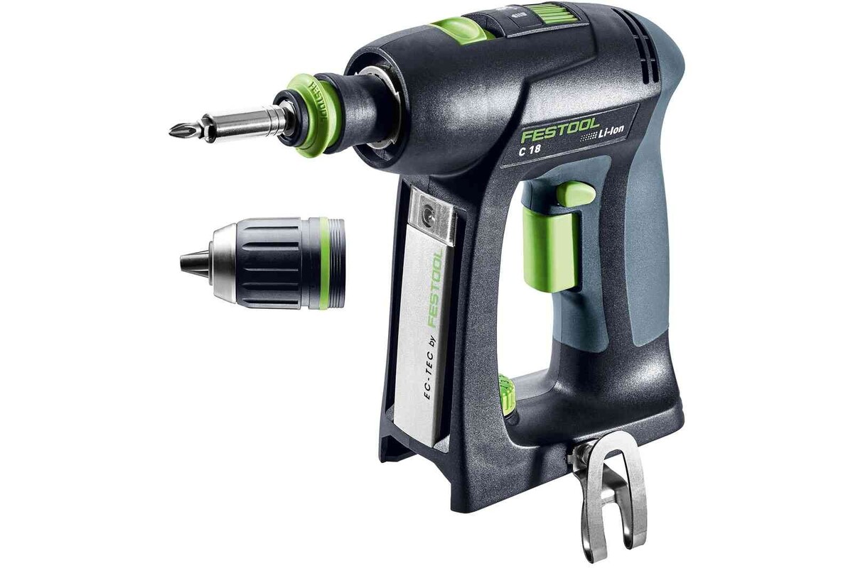 Festool trapano avvitatore a batteria C 18-Basic - 576434 (CARICAbatteria E batteria NON INCLUSI)