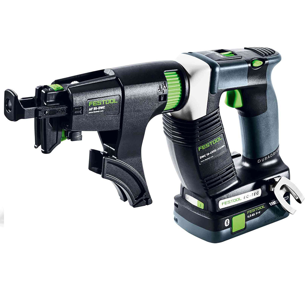 Festool avvitatore a batteria per cartongesso DURADRIVE DWC 18-4500 HPC 4,0 I-Plus - 576502