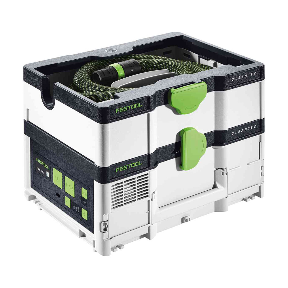 Festool unità mobile di aspirazione a batteria CLEANTEC CTLC SYS HPC 4,0 I-Plus - 576944