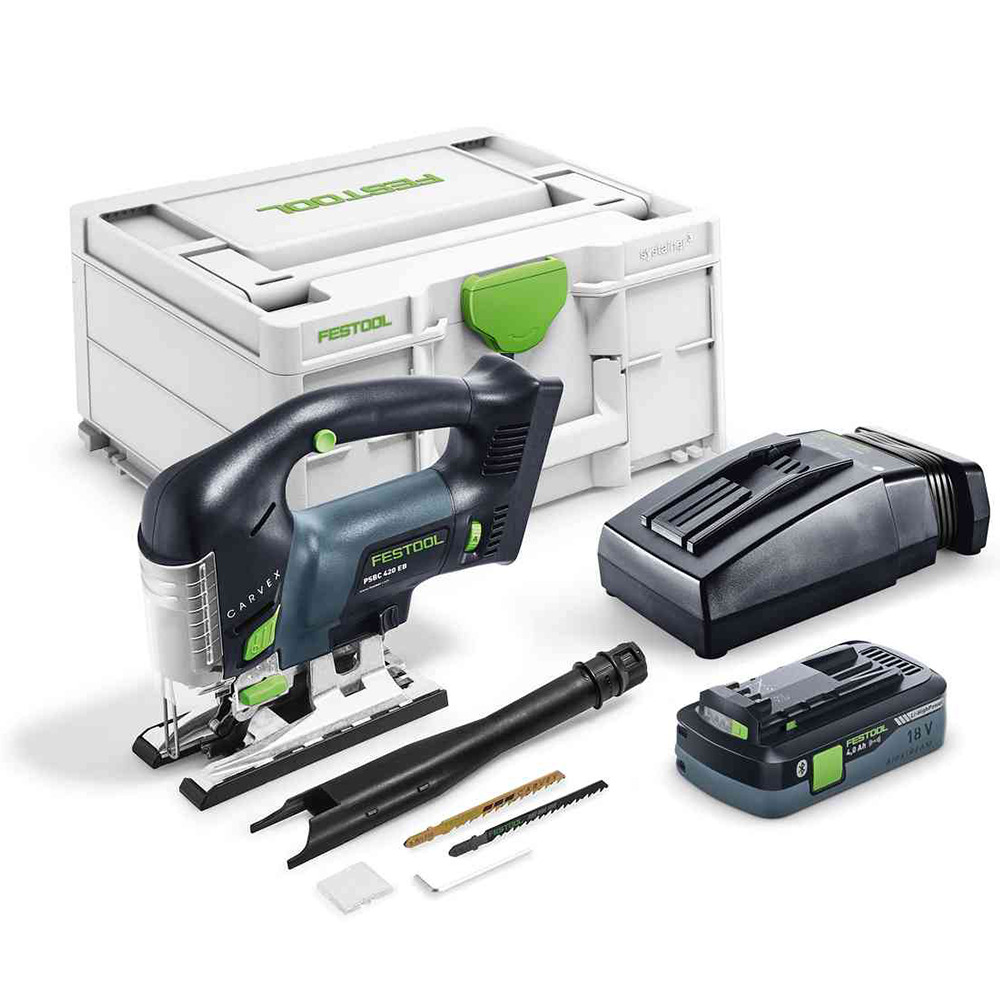 Festool seghetto alternativo a batteria CARVEX PSBC 420 HPC 4,0 EBI-Plus- 576532