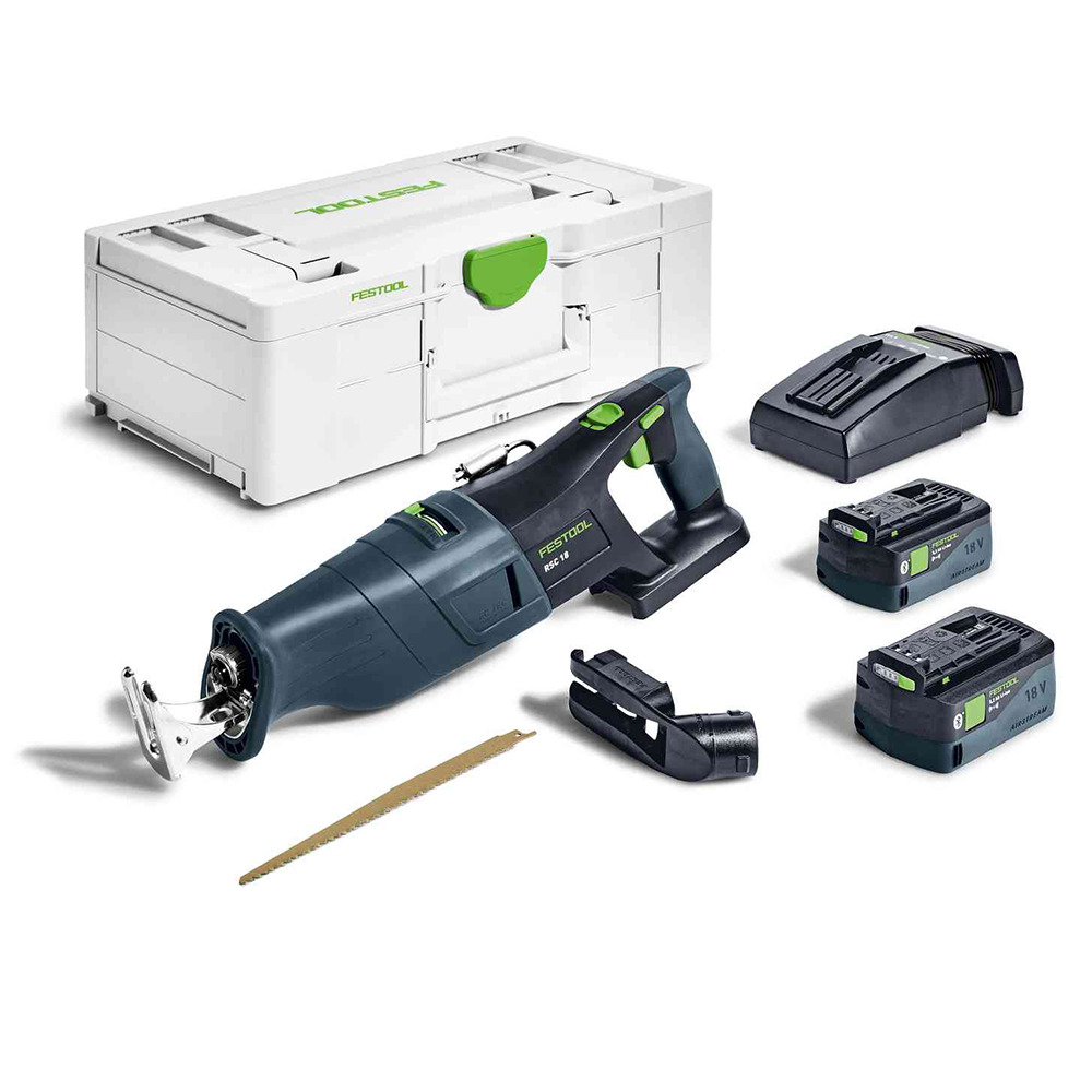 Festool sega a gattuccio a batteria RSC 18 5,0 EB-Plus - 576948