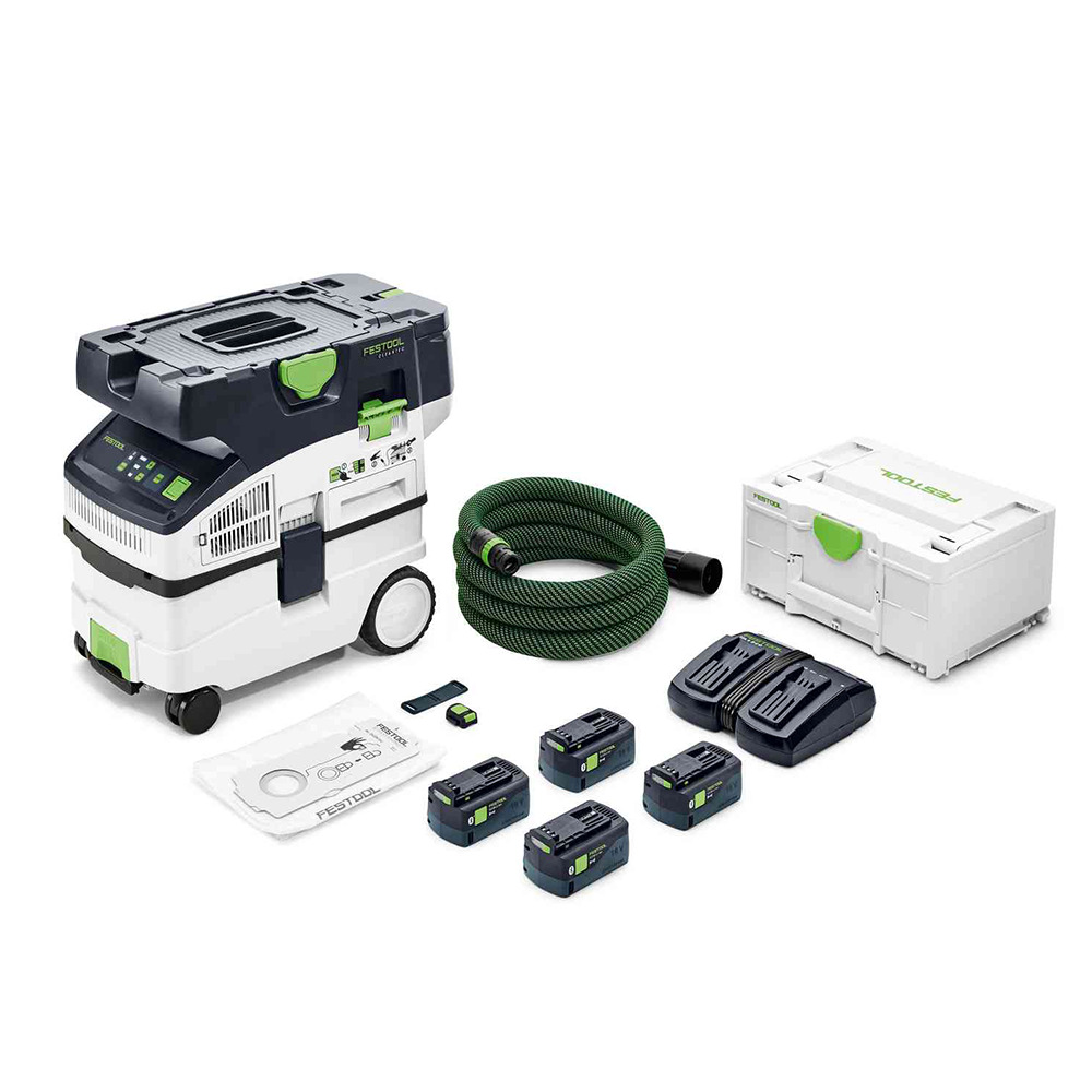 Festool unità mobile di aspirazione a batteria CLEANTEC CTLC MIDI I-Plus - 577671