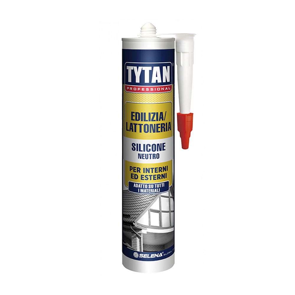 Tytan silicone neutro edilizia/lattoneria 300 ml