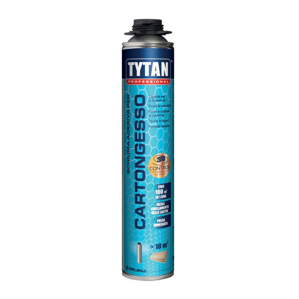 Tytan schiuma adesiva cartongesso 750 ml