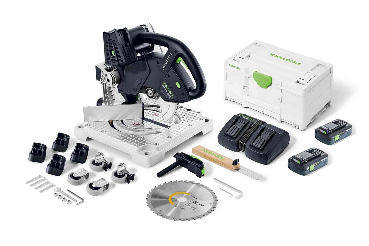 Festool sega a batteria per listelli SYMMETRIC SYMC 70 4,0 EBI-Plus - 577464