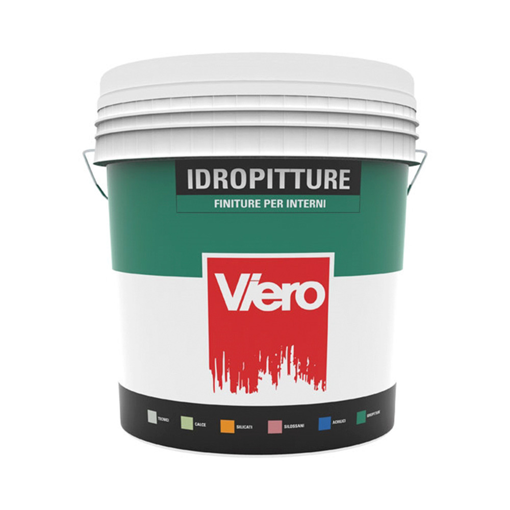  Viero Fungicid bianco idropittura traspirante con forte azione antimuffa