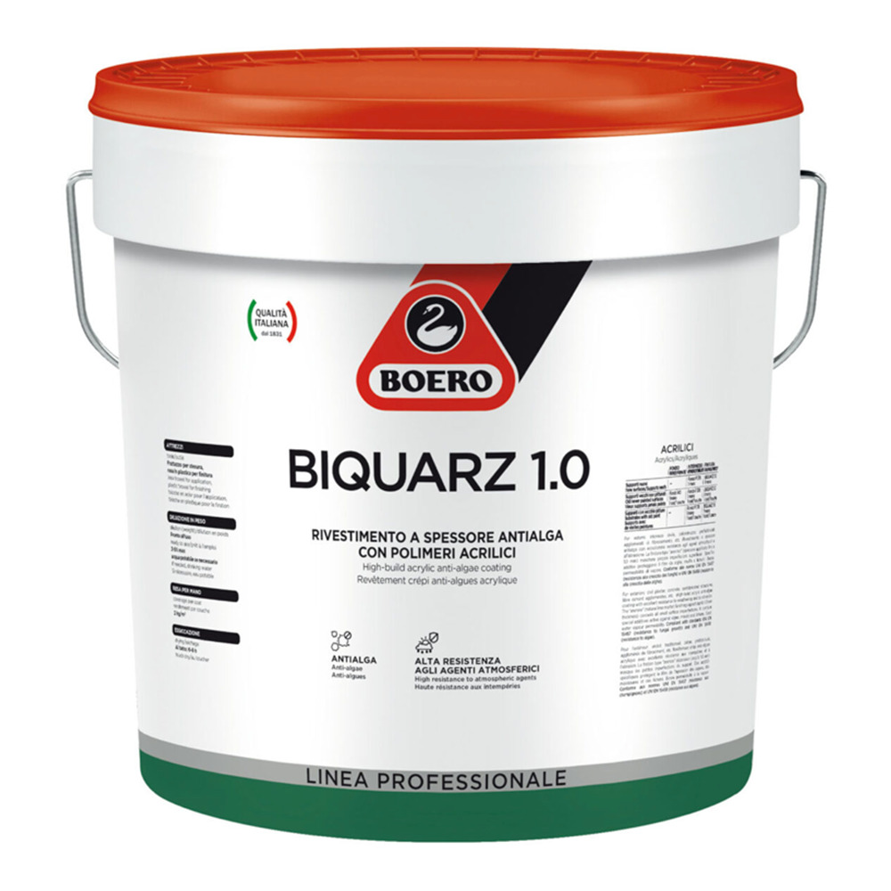 Boero Biquarz acrilsilossanico 1.0 bianco rivestimento a spessore antialga