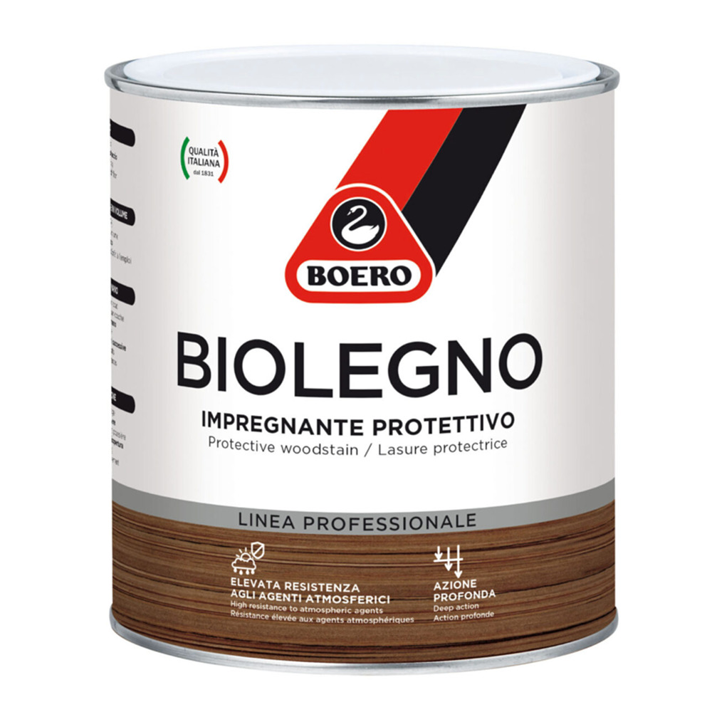 Boero Biolegno impregnante protettivo per legno a solvente