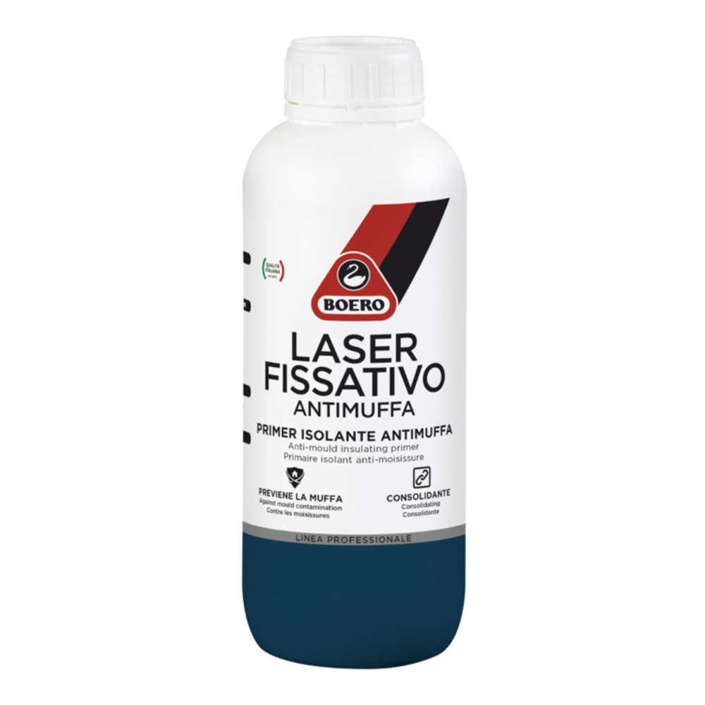 Boero Laser fissativo antimuffa primer isolante antimuffa per interni