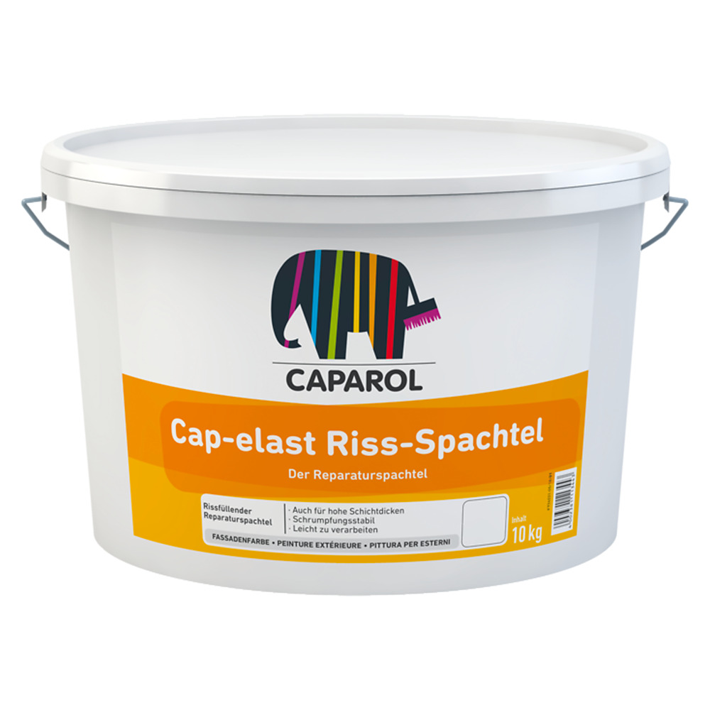 Caparol Cap Elast Riss Spachtel stucco idrodisperso, fibroso per la sigillatura a spatola di cavità e crepe