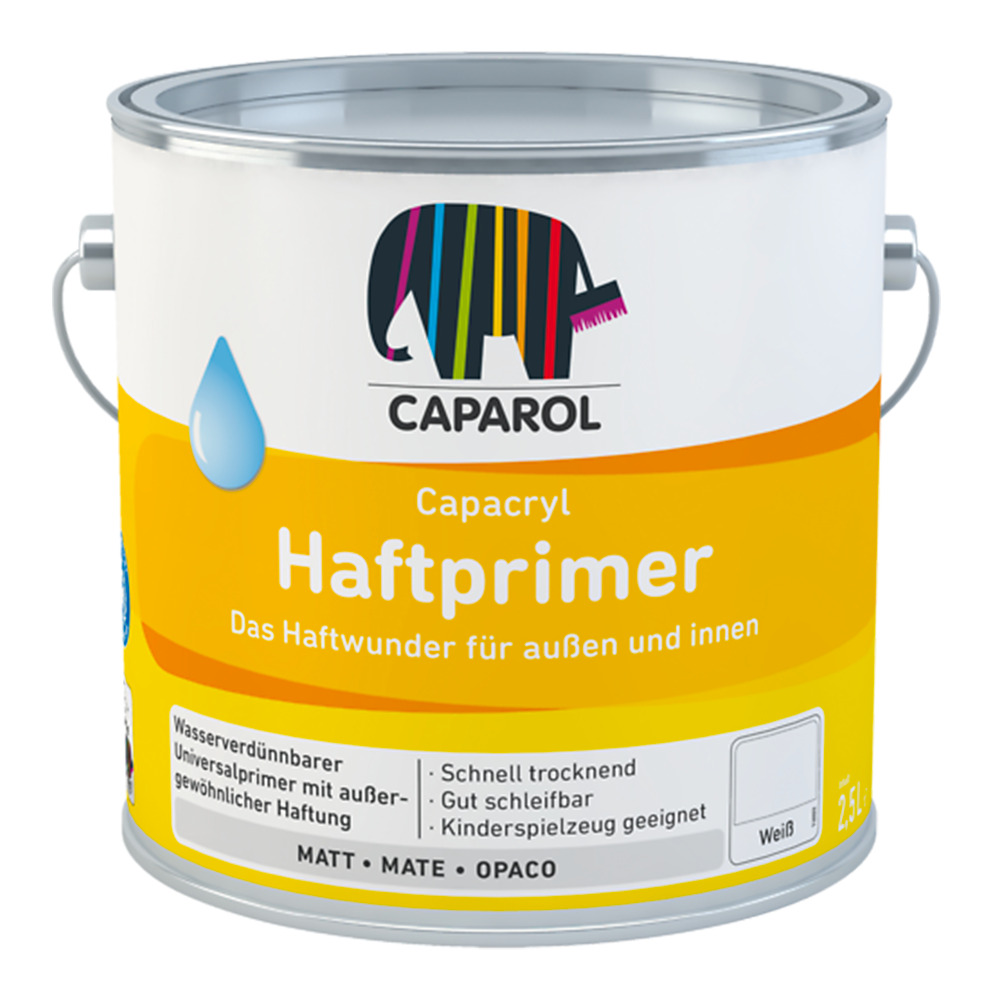 Caparol Capacryl haftprimer bianco fondo acrilico universale pigmentato