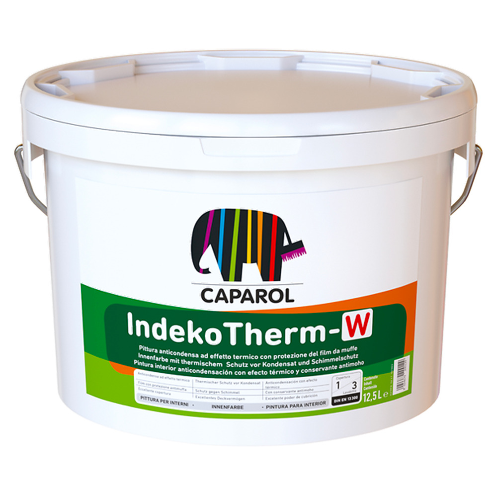 Caparol Indeko Therm-W bianco pittura anticondensa e antimuffa