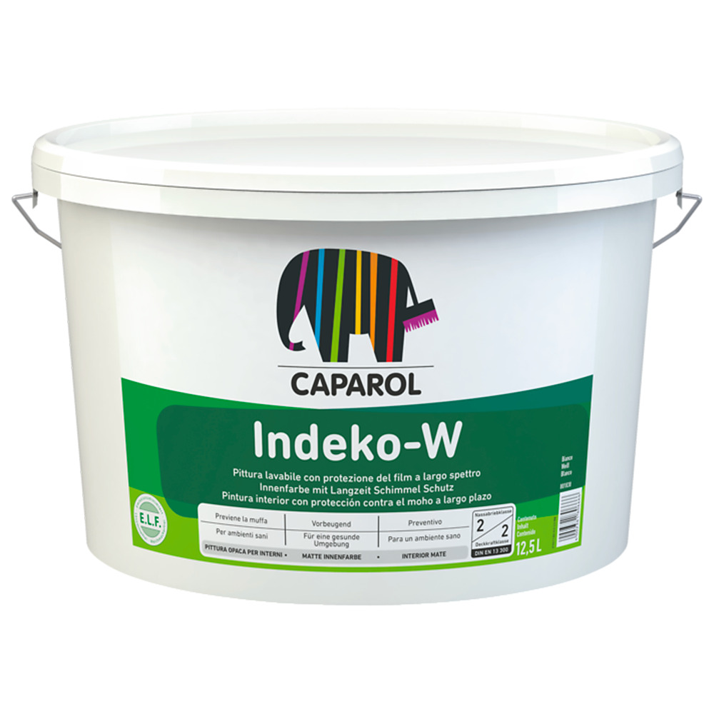 Caparol Indeko-W bianco pittura antimuffa a largo spettro