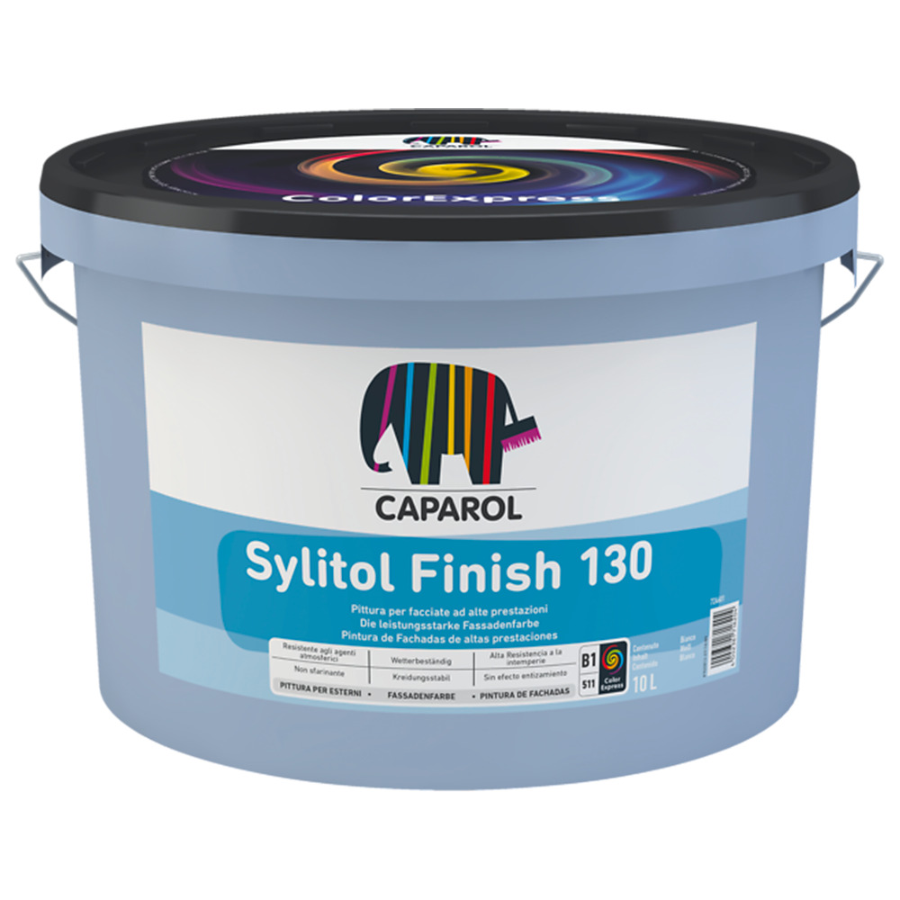 Caparol Sylitol-Finish 130 bianco pittura ai silicati per esterni