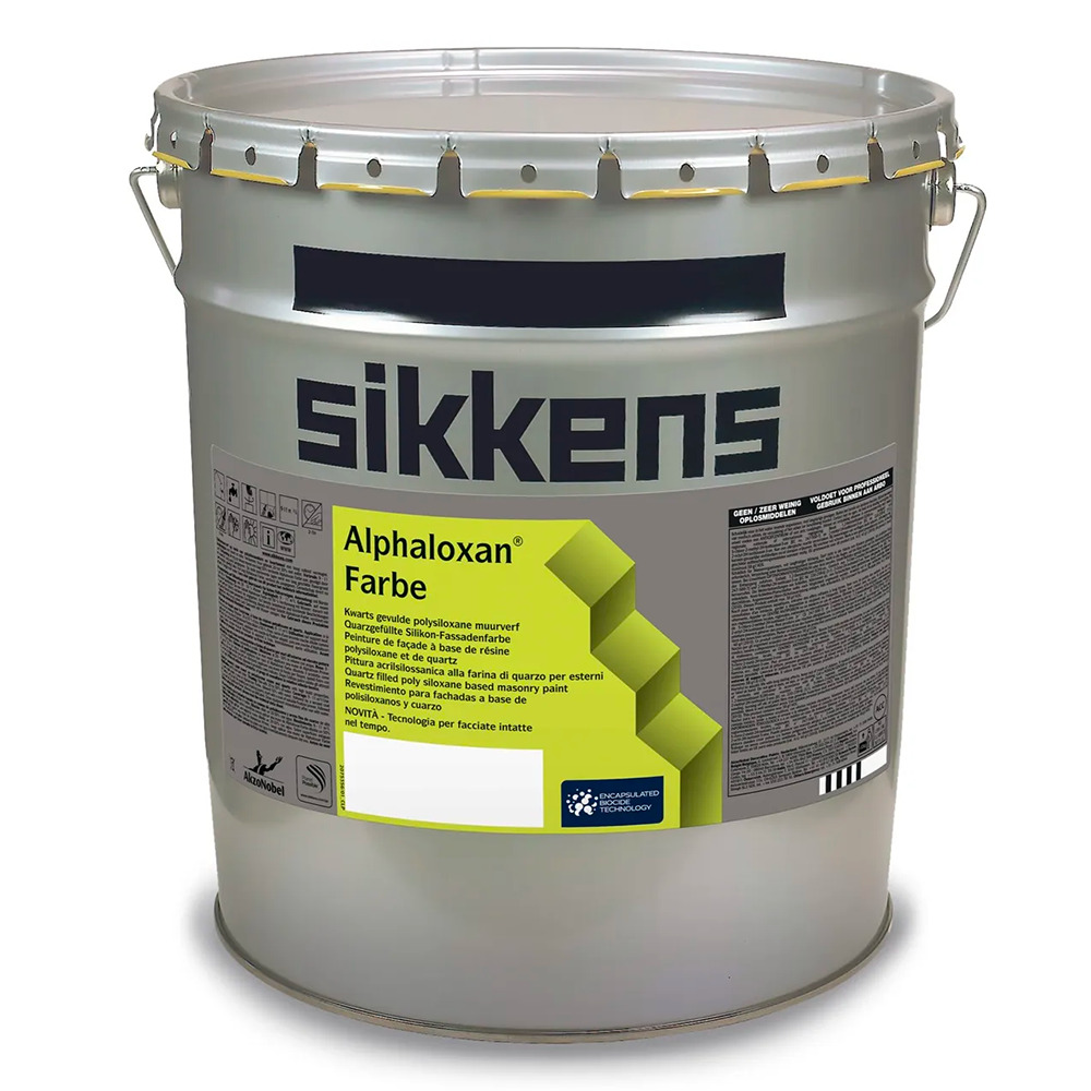 Sikkens Alphaloxan farbe bianco idropittura silossanica per esterni