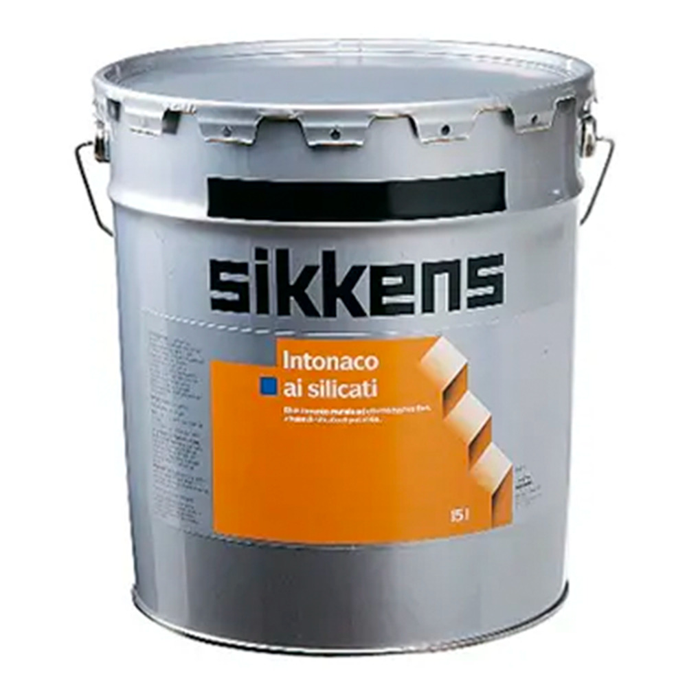 Sikkens Intonaco ai silicati bianco rivestimento minerale a base di silicato di potassio