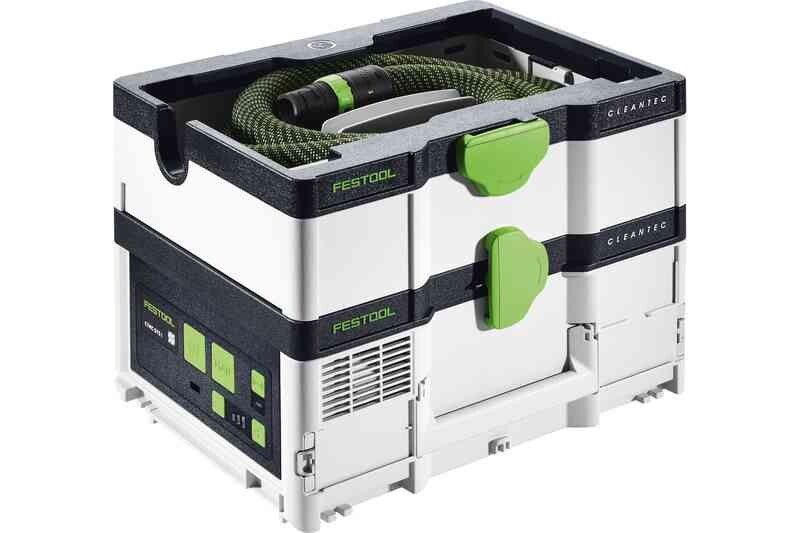 Festool unità mobile di aspirazione a batteria CLEANTEC CTMC SYS I-Basic - (SENZA batteria) - 576933