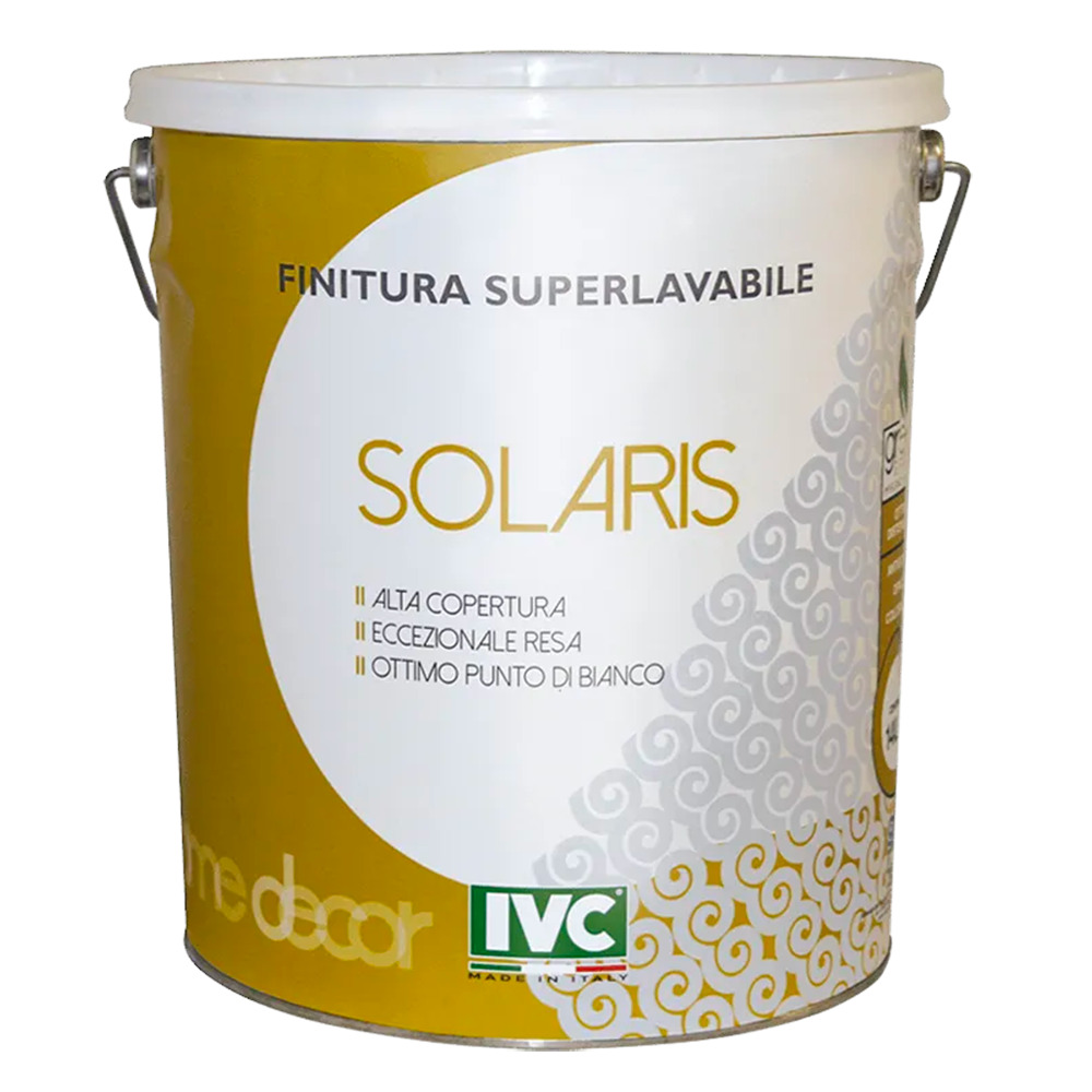 Ivc Solaris bianco pittura superlavabile ad alta copertura