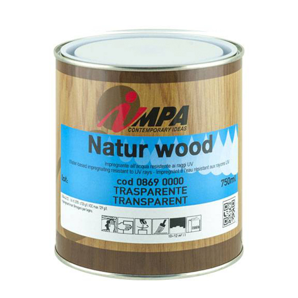 Impa Natur wood impregnante all'acqua con filtri uv