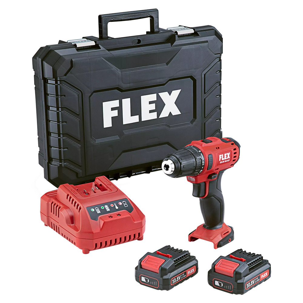 Flex  DD 2G 10.8-LDBC/2.5 trapano avvitatore a batteria a 2 velocità 10,8 V Light Duty, 516155