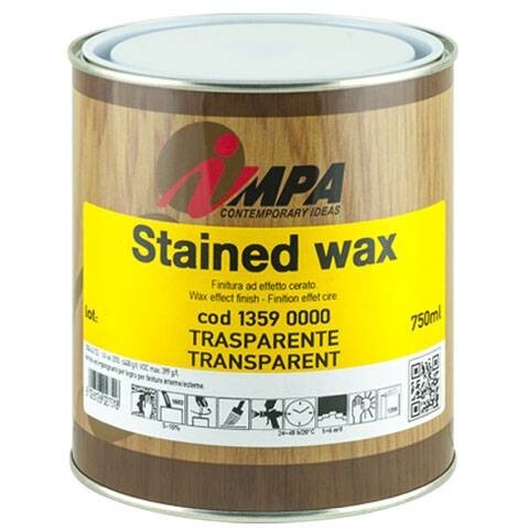 Impa Stained wax finitura cerata con filtri uv a solvente