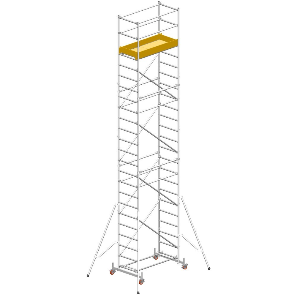 Svelt trabattello Millenium (D.Lgs.81/2008) altezza totale 7,41 mt