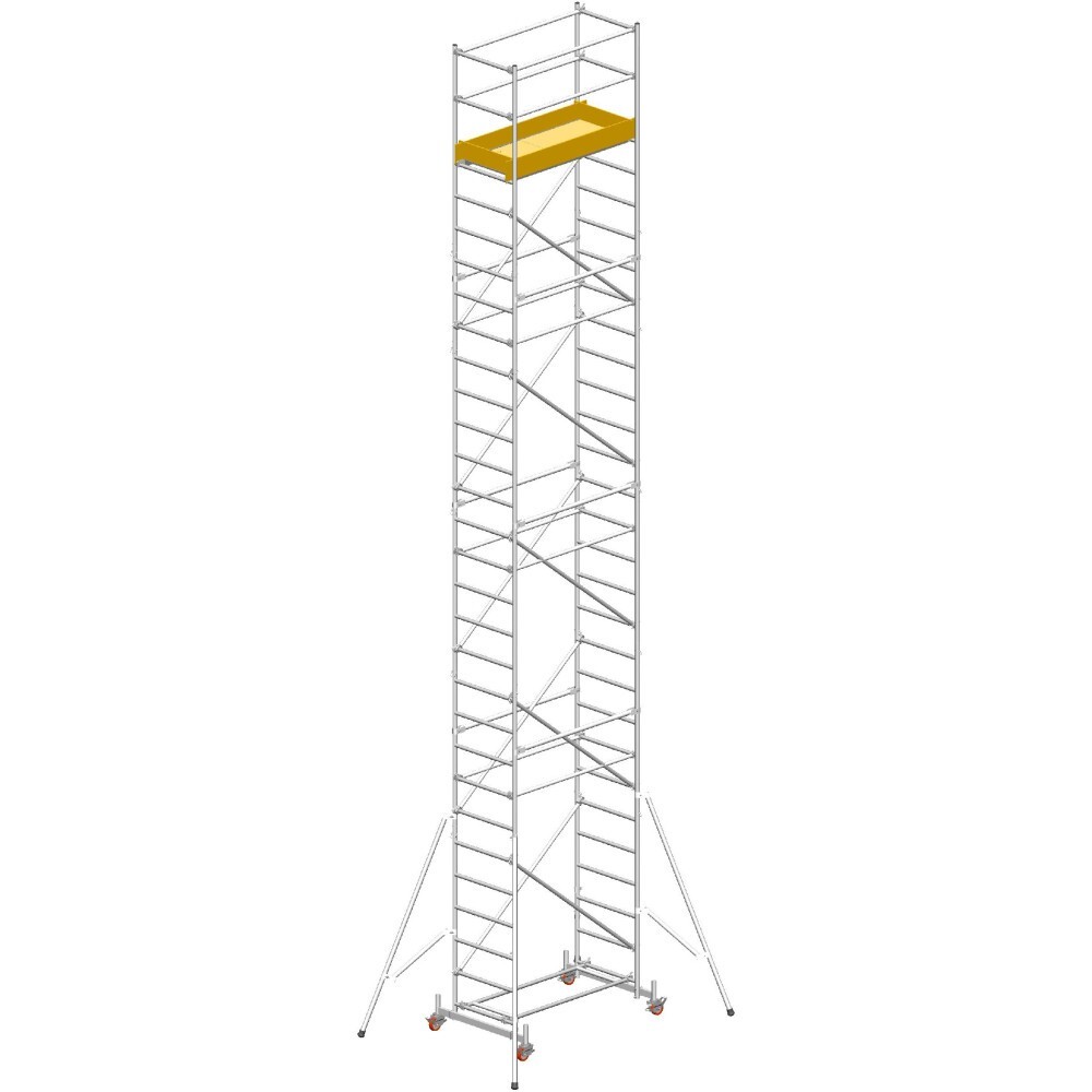 Svelt trabattello Millenium (D.Lgs.81/2008) altezza totale 9,21 mt