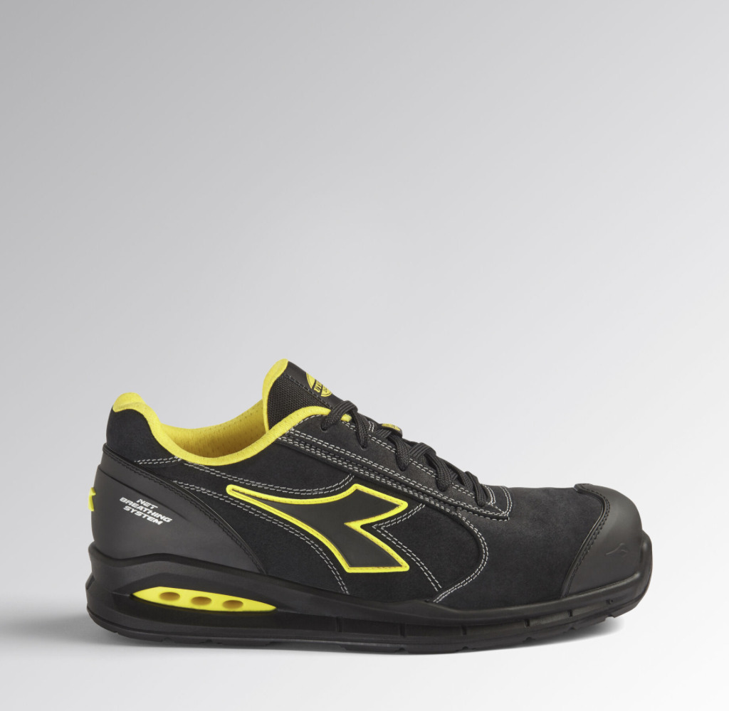 Diadora RUN NET AIRBOX MASTER LOW S3 SRC ESD - Colore: NERO/NERO