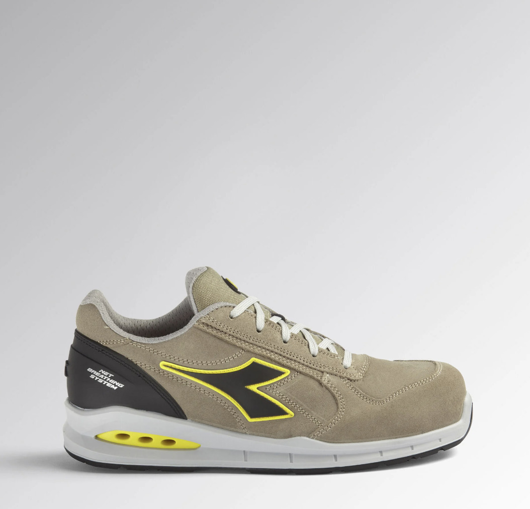 Diadora RUN NET AIRBOX LOW S3 SRC - Colore: GR ROCCIA LUNARE/GR ROCCIA LUN