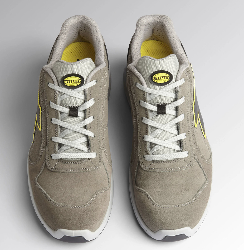 Diadora RUN NET AIRBOX LOW S3 SRC - Colore: GRIGIO VENTO/GRIGIO VENTO