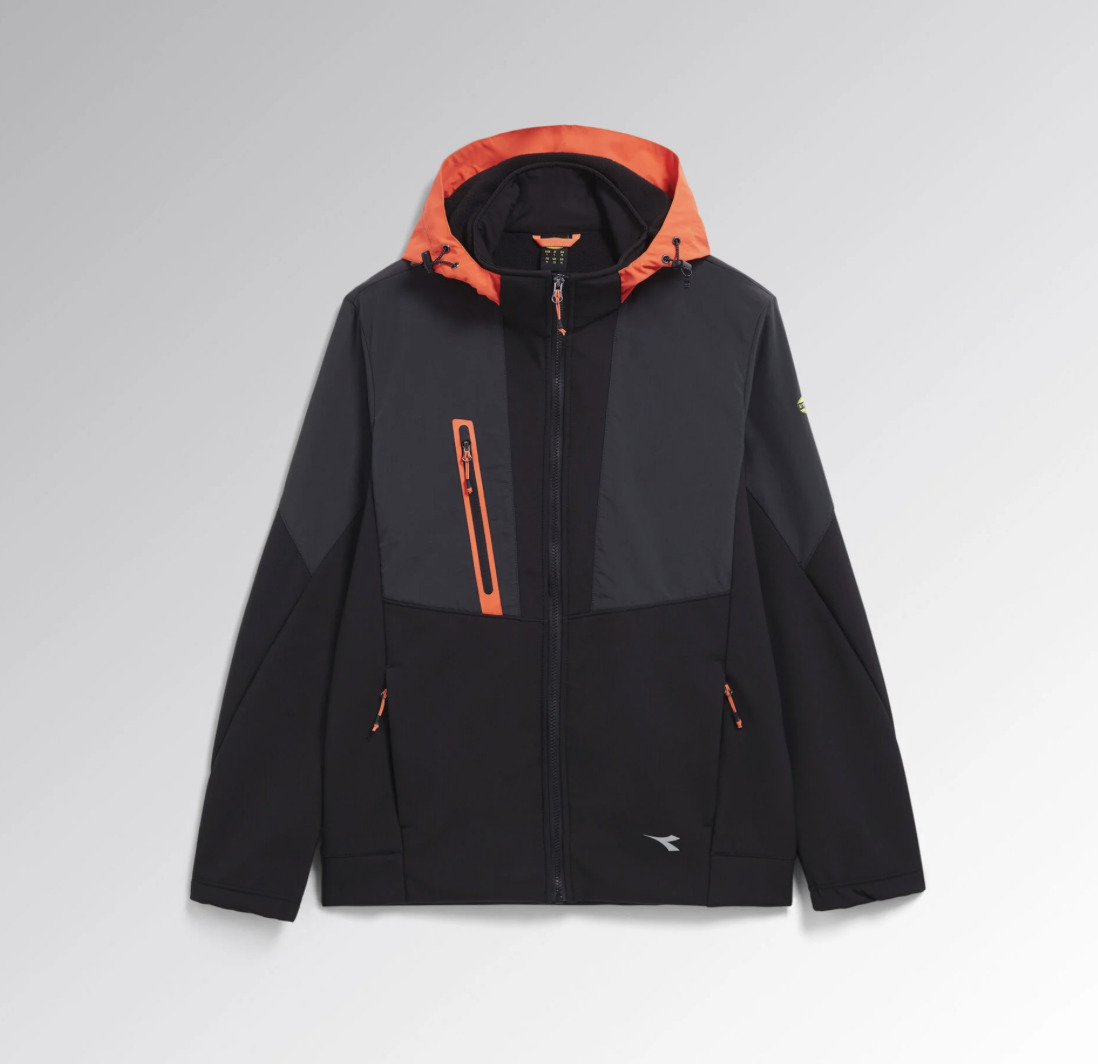 Diadora SOFTSHELL HYBRID - Colore: NERO/NERO FANTASMA