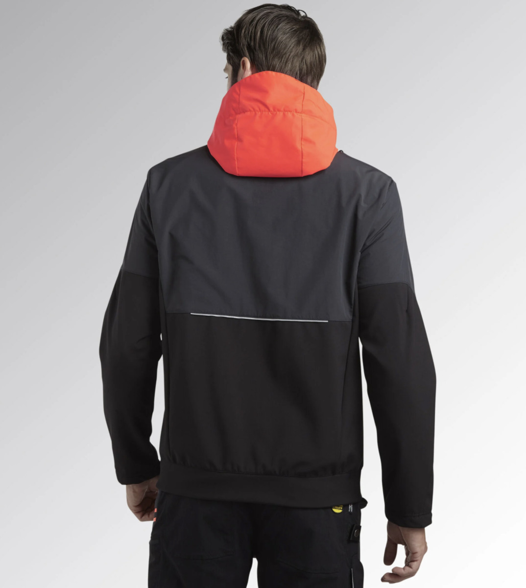 Diadora SOFTSHELL HYBRID - Colore: NERO/NERO FANTASMA