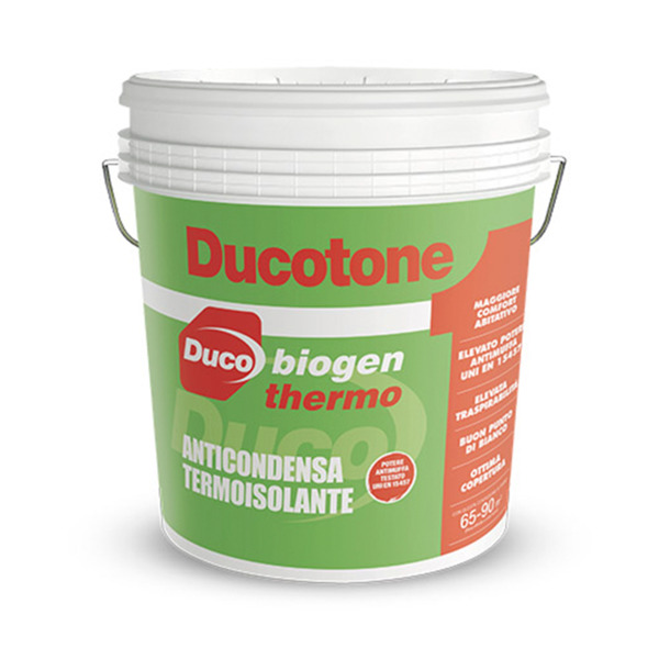 Duco Ducotone Biogen thermo bianco pittura termoisolante - Formato in litri: 4 lt