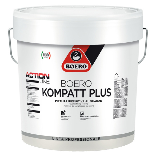 Boero Boerokompatt plus bianco pittura riempitiva al quarzo